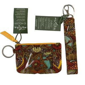 Artisan Colorful Key and Card Holder Set